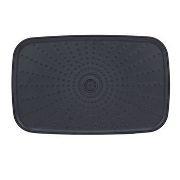 Стельова лійка Qtap (34x190x290) для душових систем Gemini Matt Black QTGEM34190290BLA50068 SD00056192 фото