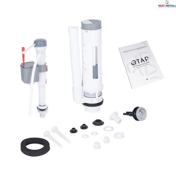 Унітаз підлоговий Qtap Grand Ultra Quiet безобідковий з сидінням Soft-close WHITE QT26228301W SD00052620 фото