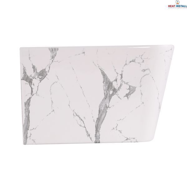 Біде підвісне Qtap Tern 520x350x330 мм, Marble QT17551303GMR SD00054295 фото