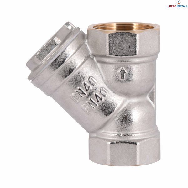 Фільтр грубої очистки Thermo Alliance Standart 1 1/2"ВВ нікель для води косий TAS124W40 SD00053376 фото