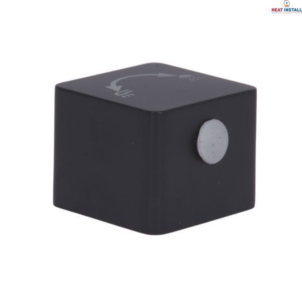 Ручка Qtap (24,1x30x30) для душової системи прихованого монтажу на два споживача Gemini Matt Black QTGEM2413030BLA50061 SD00056185 фото