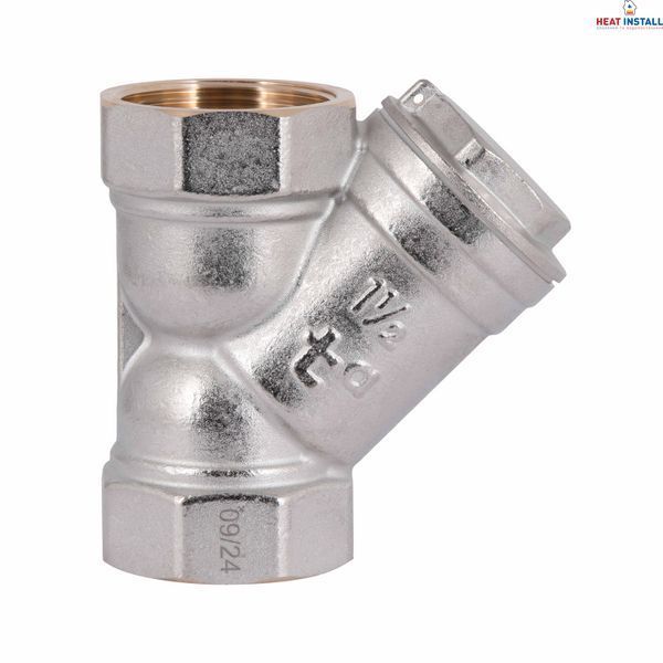 Фільтр грубої очистки Thermo Alliance Standart 1 1/2"ВВ нікель для води косий TAS124W40 SD00053376 фото