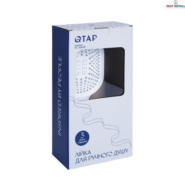 Лійка для ручного душу Qtap Rucni 140*110 мм QTRUC125CRM45960 Chrome SD00052084 фото