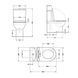 Унітаз підлоговий Qtap Grand Ultra Quiet безобідковий з сидінням Soft-close WHITE QT26228301W SD00052620 фото 9