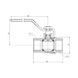 Кран кульовий Thermo Alliance Forte 1/2" ВР для газа (ручка) SF600G15 SD00010581 фото 2
