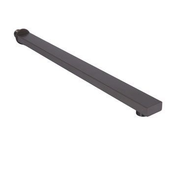 Кронштейн для стельової лійки Qtap (35x35x423) для душових систем прихованого монтажу Gemini Gunmetal Black PVD QTGEM3535423GMB50161 SD00056285 фото