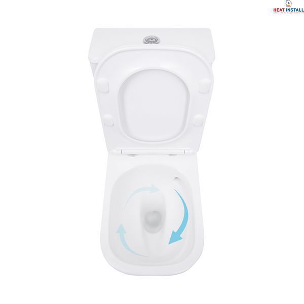 Унітаз підлоговий Qtap Aquarius Ultra Quiet 620&times;355&times;790 мм з сидінням Soft-close, White QTAQAW27W49262 SD00055386 фото