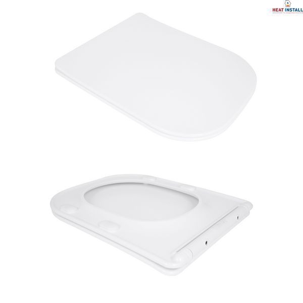 Унітаз підлоговий Qtap Aquarius Ultra Quiet 620&times;355&times;790 мм з сидінням Soft-close, White QTAQAW27W49262 SD00055386 фото