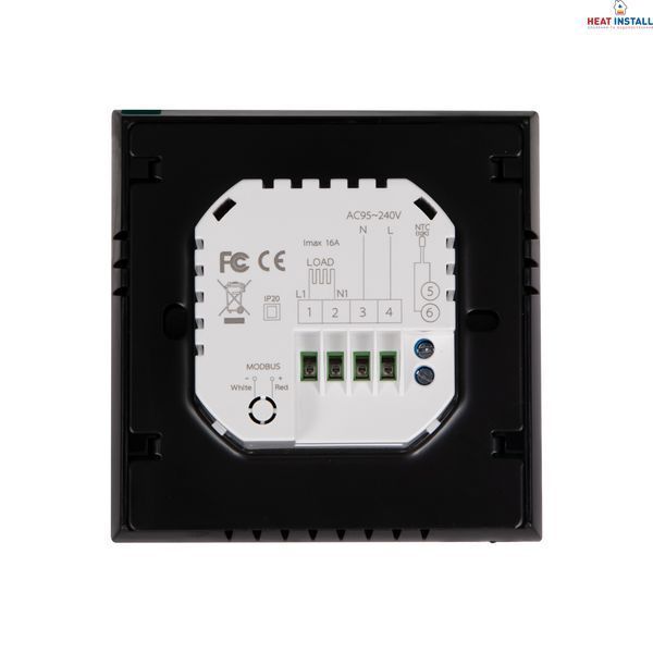 Thermo Alliance Провiдний тижневий термостат(16A+NTC) з WiFi BHT-3000-GBLW SD00049556 фото