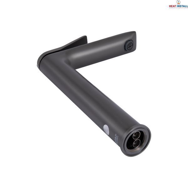 Змішувач для раковини Qtap Presto високий QTPRE269GRP45582 Graphite SD00051706 фото