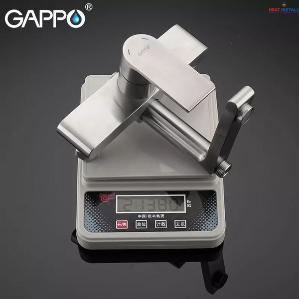 Душова система GAPPO G2499-20, вилив - перемикач на лійку або верхній душ 1034069 фото