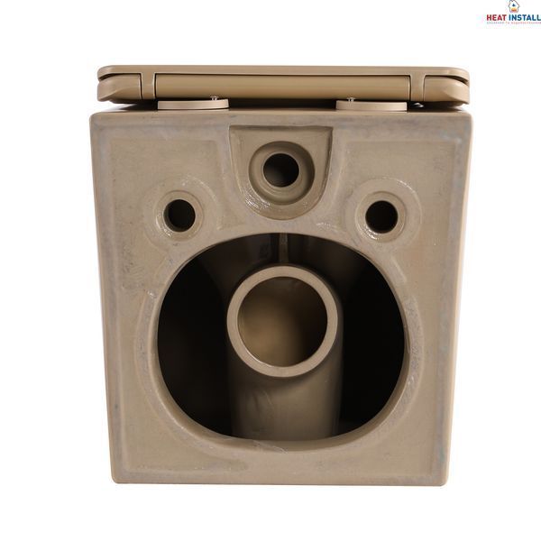 Унітаз підвісний Tern Ultra Quiet 490&times;365&times;325&nbsp;мм, Beige, з сидінням Slim Duroplast / Soft-close / Quick Release QT17332303ASSB Qtap SD00054290 фото