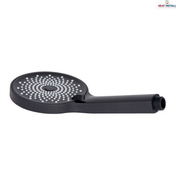Лійка для ручного душу Lidz Niagara 32 120 мм округла LDNIA32BLM47555 Matt Black SD00053679 фото