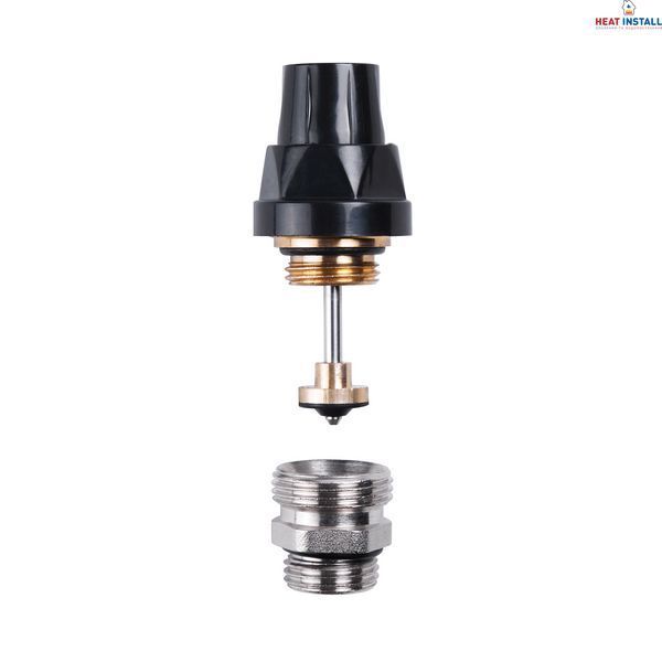 Кран термостатичний SD Forte 1/2"х3/4" для колектора SF012 SD00043526 фото