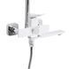 Душова система універсальна Qtap Presto на три споживача (з виливом) QTPRE111CRW45580 Chrome/White SD00051704 фото 4