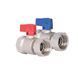 Комплект кранів кульових Thermo Alliance Standart 1"ВВ прямий з накидною гайкою TAS262RBW25 SD00054733 фото 2