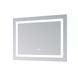 Дзеркало Lidz Kubis (KU2) 800х600 з LED-підсвічуванням Touch, з антизапотіванням, з димером, рег. яскравості LD78LF904806048446 SD00054570 фото 5