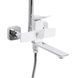 Душова система універсальна Qtap Presto на три споживача (з виливом) QTPRE111CRW45580 Chrome/White SD00051704 фото 3