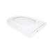 Сидіння для унітазу Qtap (Evia, Arvin, Leo 630) 410x330x22 мм, White, з мікроліфтом, Slim Duroplast, Quick Release QTSC179W49264 SD00055388 фото 3