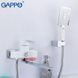 Змішувач для ванни GAPPO G2207-7, білий/хром 1033988 фото 2
