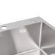 Мийка для кухні інтегрована Lidz Handmade H5045 (LDH5045BRU35383) Brushed Steel 3,0/1,0 мм SD00041487 фото 3