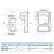 Насос циркуляційний SHIMGE APM 25-8-130A, Qmax 4,3м&sup3; 1046153 фото 3