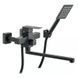 Змішувач для ванни WEZER PRO7-02-BLACK поворотний 1044123 фото 1