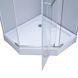 Душова кабіна Lidz Dozorca SC90x90.CRM.LOW.TR, скло прозоре 6 мм SD00039823 фото 5