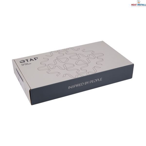 Змішувач для раковини Qtap Vlasta New високий QTVLA269GMB45653 Gunmetal Black PVD SD00051777 фото