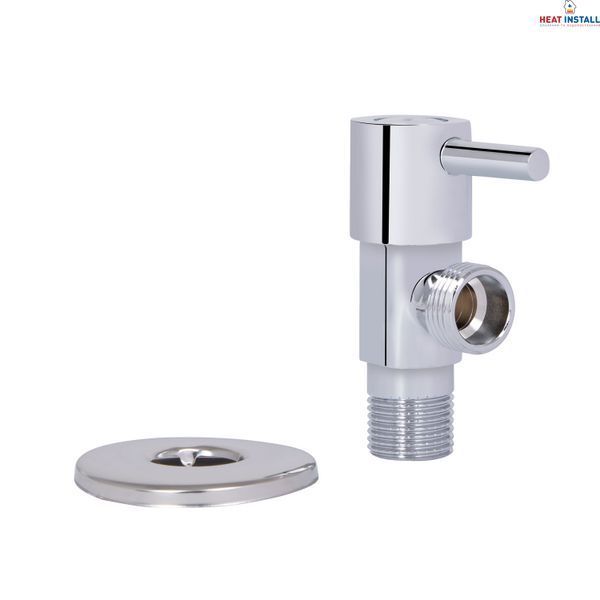 Кран кутовий Thermo Alliance Standart (ручка паличка) з керам.буксою 1/2"З х 1/2"З SF343W1515 SD00053527 фото