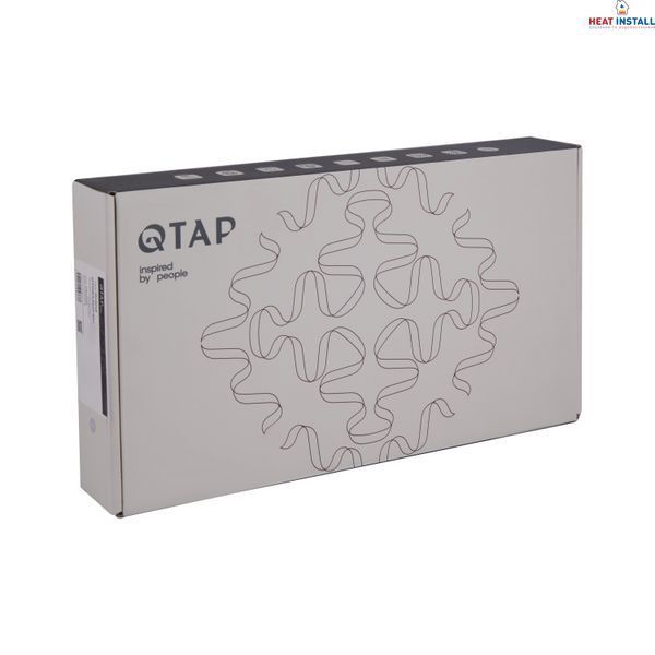 Змішувач для раковини Qtap Vlasta New високий QTVLA269GMB45653 Gunmetal Black PVD SD00051777 фото