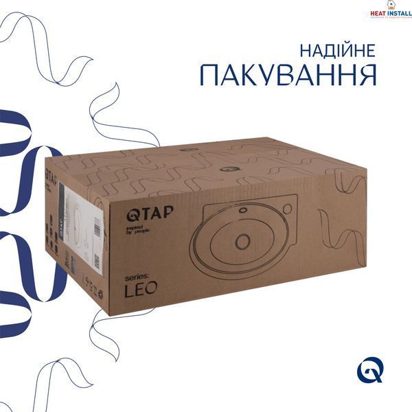 Раковина Qtap Leo 430x285x160 White QT11111008RW SD00052901 фото