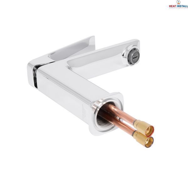 Змішувач для раковини низький Qtap Capricorn, Chrome (k26) QTCAP1060102C48219 SD00054343 фото
