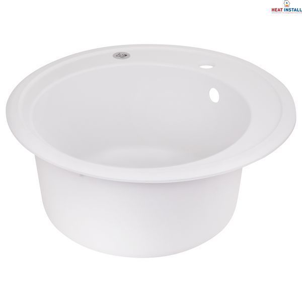 Кухонна мийка Lidz D510/200 WHI-01 (LIDZWHI01D510200) SD00039821 фото