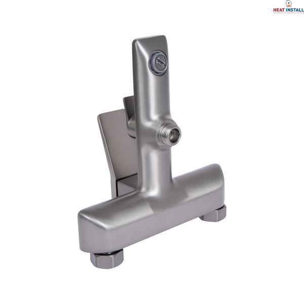 Змішувач для ванни Qtap Presto (з душовим гарнітуром) QTPRE259GRP45584 Graphite SD00051708 фото