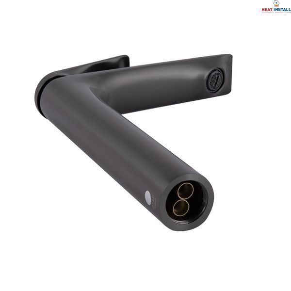 Змішувач для раковини Qtap Vlasta New високий QTVLA269GMB45653 Gunmetal Black PVD SD00051777 фото