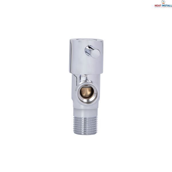 Кран кутовий Thermo Alliance Standart (ручка паличка) з керам.буксою 1/2"З х 1/2"З SF343W1515 SD00053527 фото
