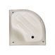 Душова кабіна Latwa SC80x80.SAT.HIGH.FR полукругла, скло Frost 4 мм + Душовий піддон KAPIELKA ST80x80x41, з панеллю Lidz SD00050787 фото 15