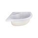 Душова кабіна Latwa SC80x80.SAT.HIGH.FR полукругла, скло Frost 4 мм + Душовий піддон KAPIELKA ST80x80x41, з панеллю Lidz SD00050787 фото 9