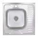 Кухонна мийка Brinex 6060-L 0,6 мм Satin (BRIN6060LSAT06) SD00054106 фото 1