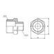 Ніпель редукційний Thermo Alliance Forte 1/2"х1/4" SF359156 SD00002587 фото 1