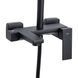 Душова система універсальна Qtap Gemini на три споживача (з виливом) QTGEM111BLM45686 Black Matt SD00051810 фото 2