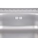 Кухонна мийка Brinex 6060-L 0,6 мм Satin (BRIN6060LSAT06) SD00054106 фото 7
