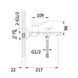 Змішувач для ванни Qtap Presto (з душовим гарнітуром) QTPRE259GRP45584 Graphite SD00051708 фото 2