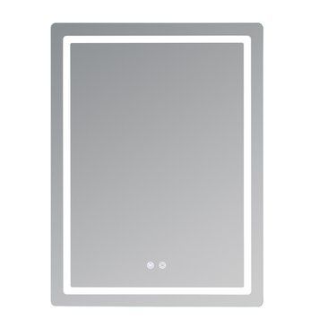 Дзеркало Qtap Mideya (MI2) 600х800 з LED-підсвічуванням Touch, з антизапотіванням, димером, рег. яскравості QT2078F6080 SD00054602 фото