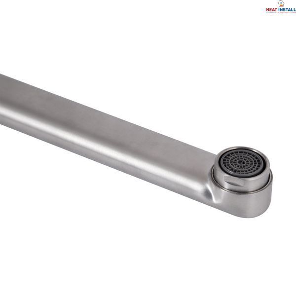 Змішувач для ванни Lidz Luna 005 (з душовим гарнітуром) (k35) LDLUN005NKS46093 Nickel SD00052217 фото