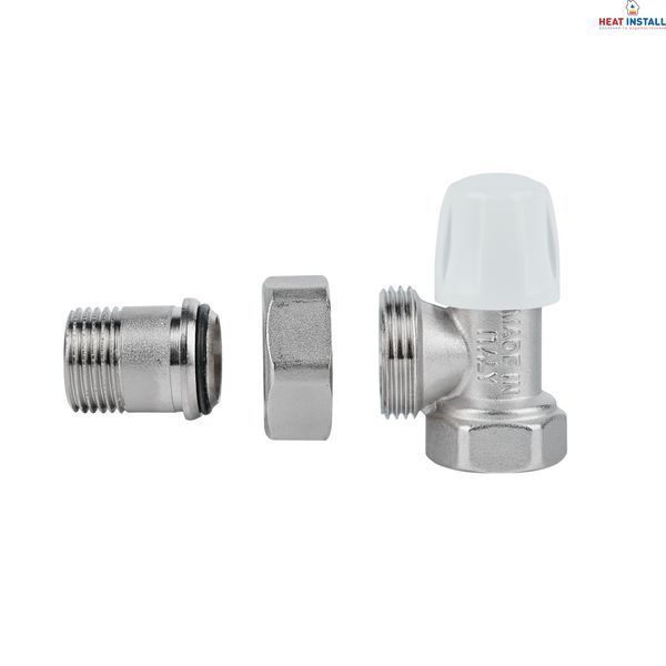 Кран радіаторний Icma 1/2" кутовий без ручки №805 SD00005552 фото