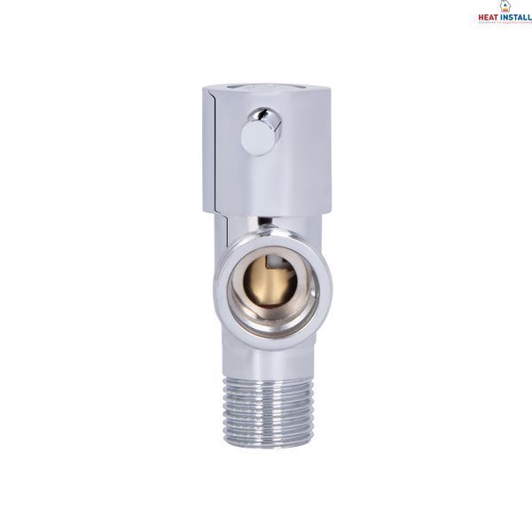 Кран кутовий Thermo Alliance Standart (ручка паличка) з керам.буксою 1/2"Н х 3/4"Н SF343W1520 SD00053530 фото