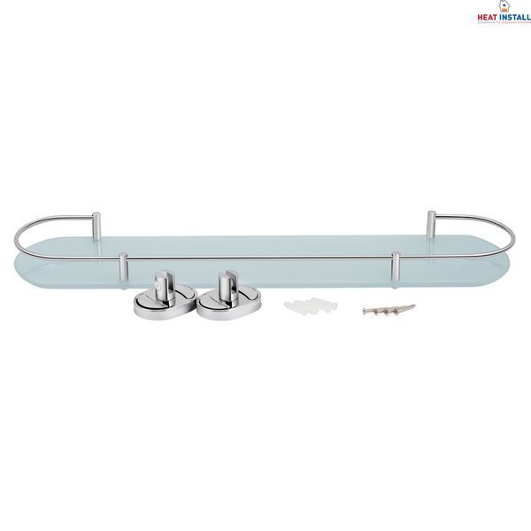 Полка універсальна Lidz Oreo 0902 скляна (52*16 см) LDORE0902CRM22179 Chrome SD00028276 фото