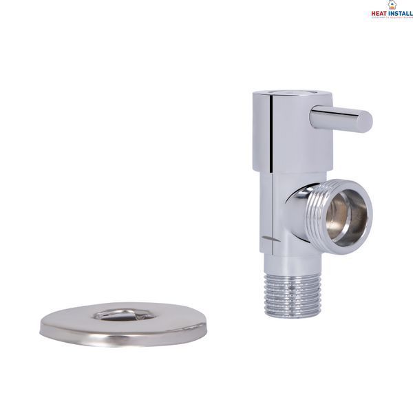 Кран кутовий Thermo Alliance Standart (ручка паличка) з керам.буксою 1/2"Н х 3/4"Н SF343W1520 SD00053530 фото
